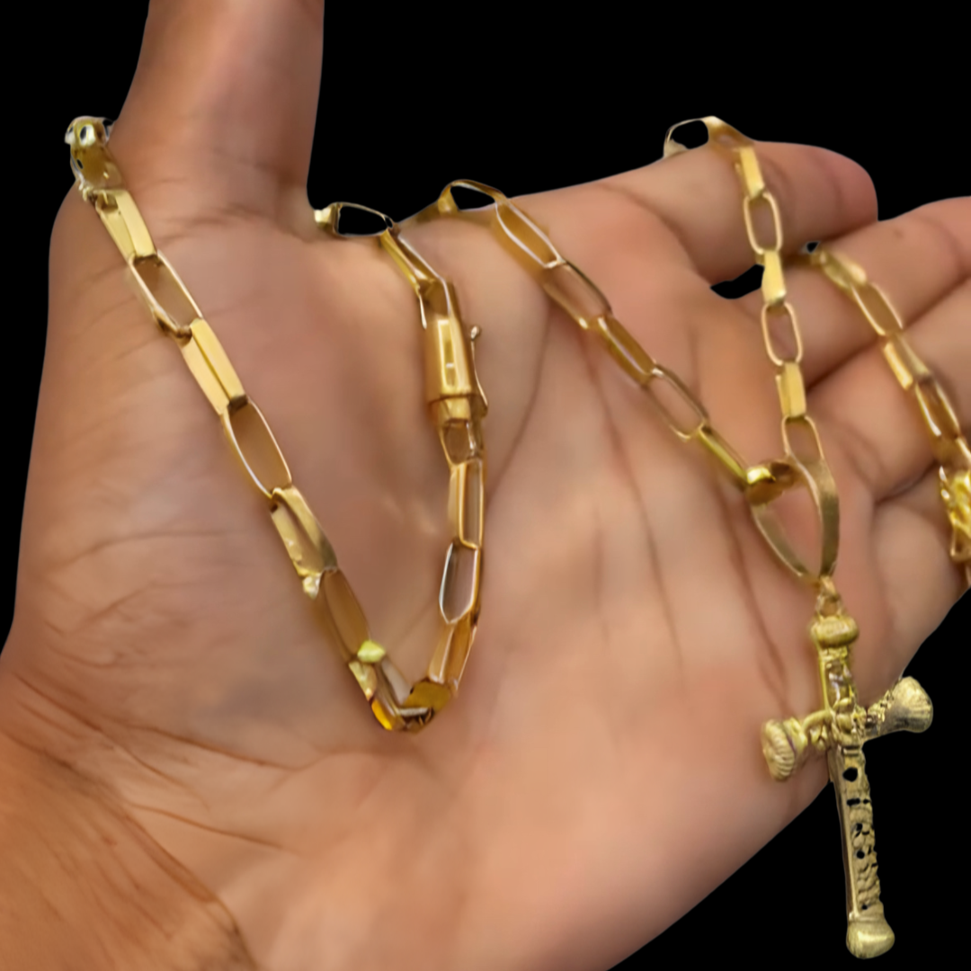 CORRENTINHA ELO CARTIER + PULSEIRA + PINGENTE