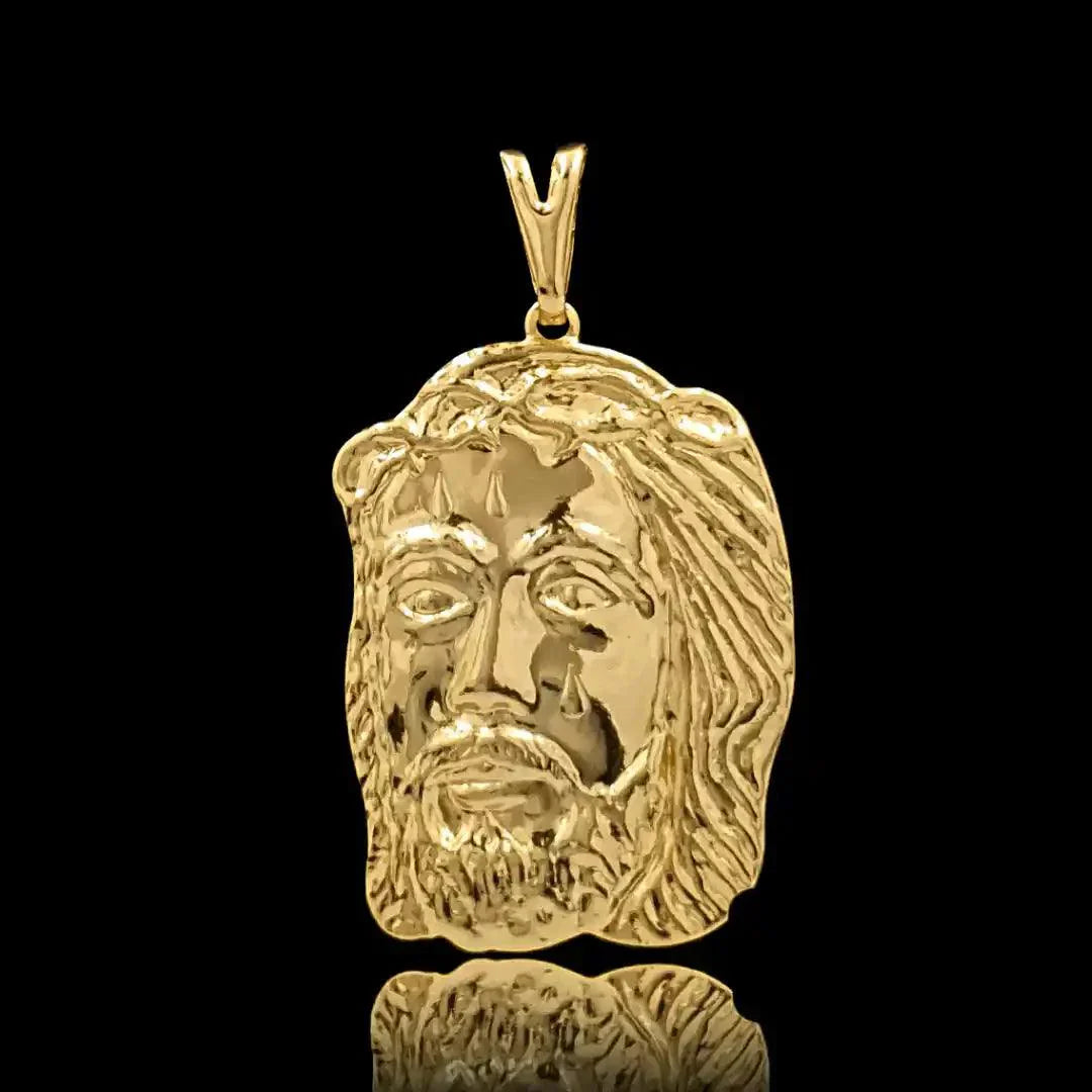 Pingente Jesus Cristo G Banhado a Ouro 18k